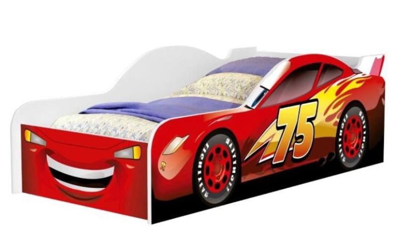 CAMA MCQUEEN VERMELHO SOLTEIRO CAMA MCQUEEN VERMELHO SOLTEIRO