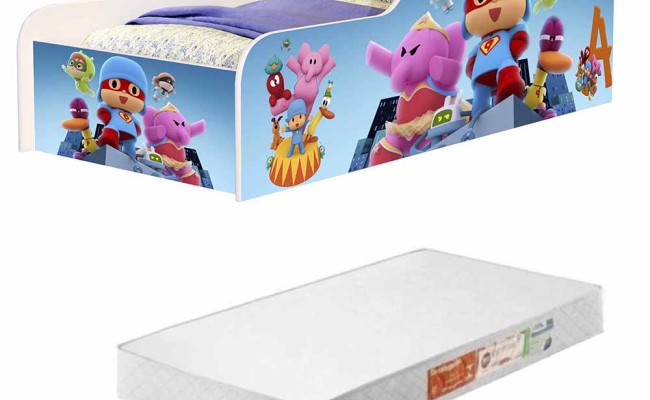 CAMA INFANTIL POCOYO com COLCHÃO