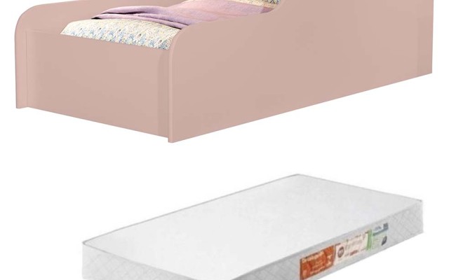 CAMA INFANTIL ROSE com COLCHÃO