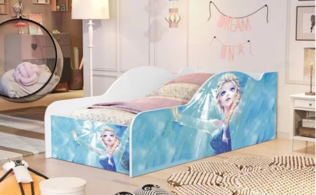 CAMA INFANTIL FROZEN com COLCHÃO