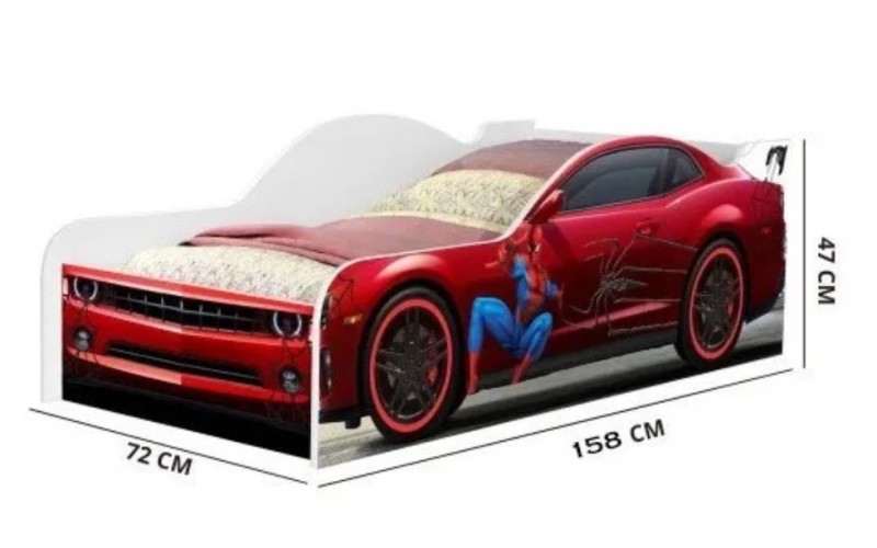 CAMA CARRO HOMEM-ARANHA 2 SOLTEIRO CAMA CARRO HOMEM-ARANHA 2 SOLTEIRO