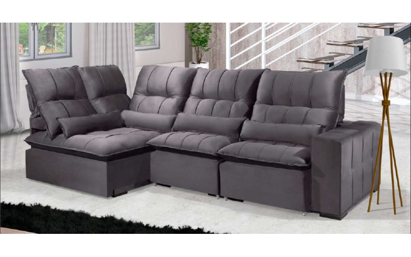 SOFÁ MODELO ELLOA com CHAISE SOFÁ MODELO ELLOA com CHAISE