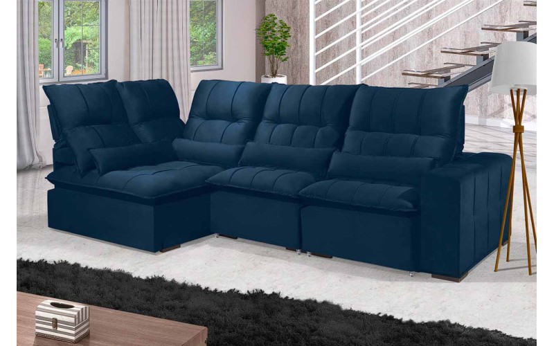 SOFÁ MODELO ELLOA com CHAISE SOFÁ MODELO ELLOA com CHAISE