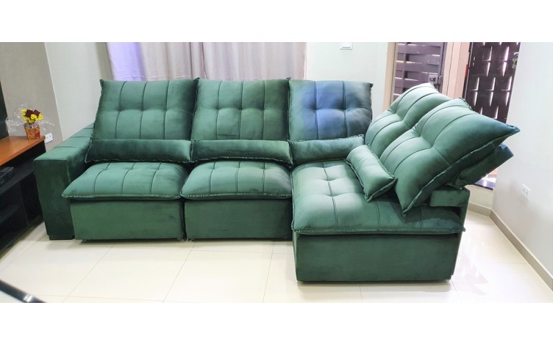 SOFÁ MODELO ELLOA com CHAISE SOFÁ MODELO ELLOA com CHAISE